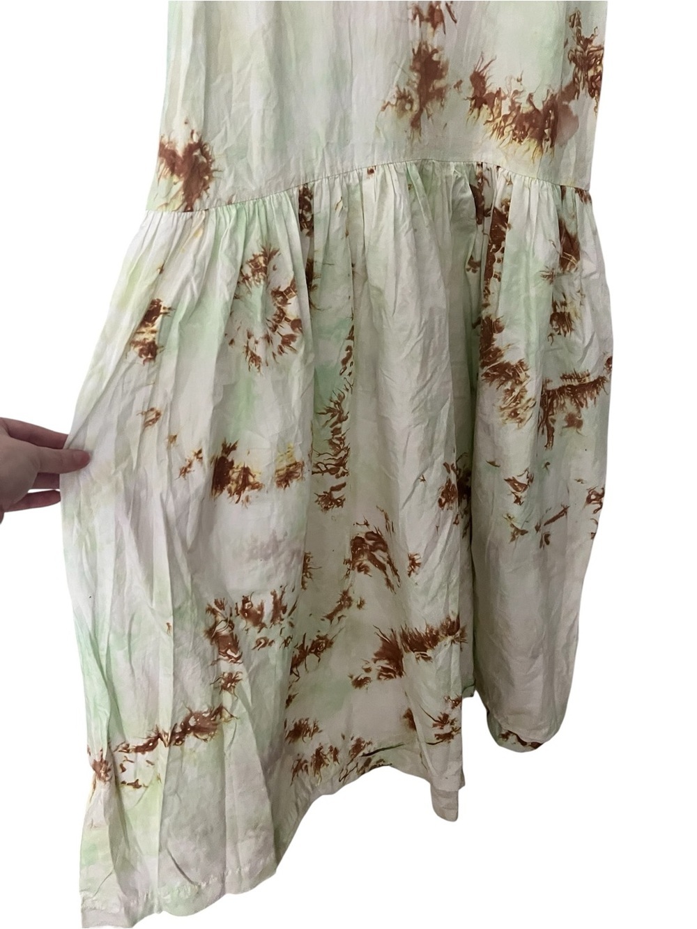 SWF Escapism Tie-Dye Maxi Dress - Maldivian Green - Picture 4 of 7
